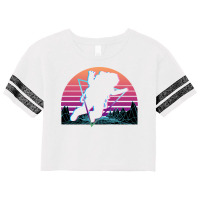 Astronaut Vaporwave Aesthetic Retro Gift Quote Scorecard Crop Tee | Artistshot