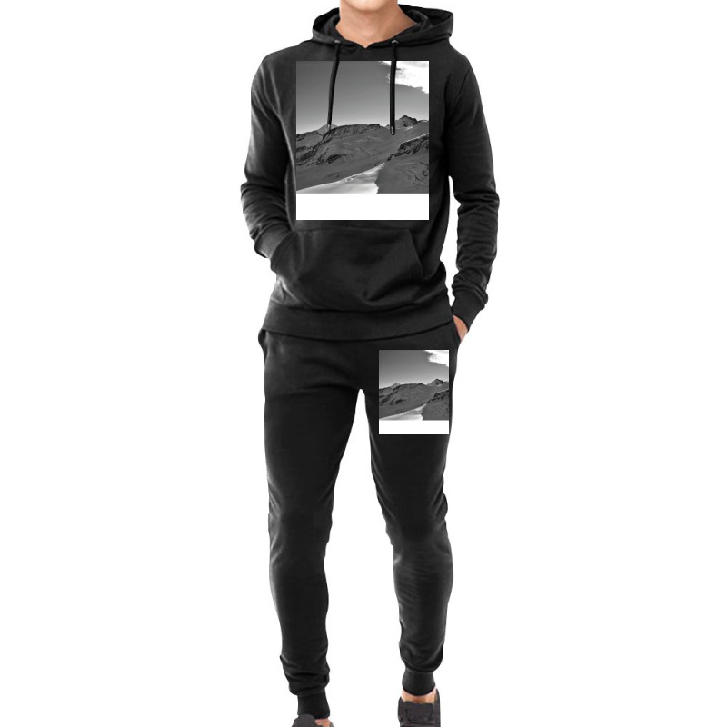 Black And White Nature Love Hoodie & Jogger Set | Artistshot