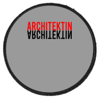 Architect Funny Architect Student Gift Retro Round Patch | Artistshot