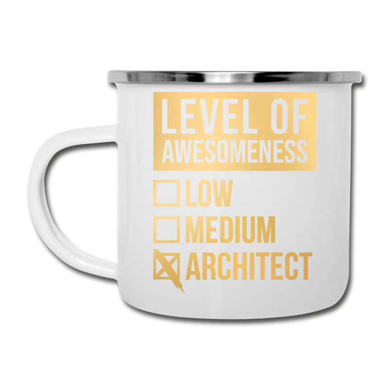 Awesome And Funny Level Of Architect Architects Architecture Gift Gift Camper Cup | Artistshot