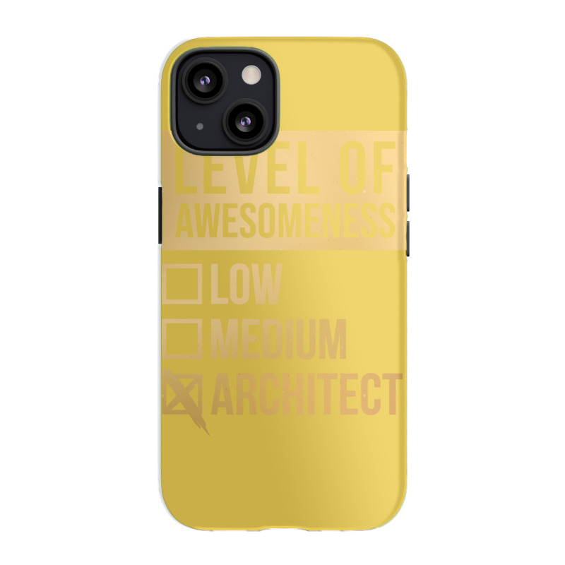 Awesome And Funny Level Of Architect Architects Architecture Gift Gift Iphone 13 Case | Artistshot