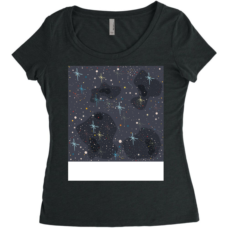 Space Music Women's Triblend Scoop T-shirt by tolebchihebk | Artistshot