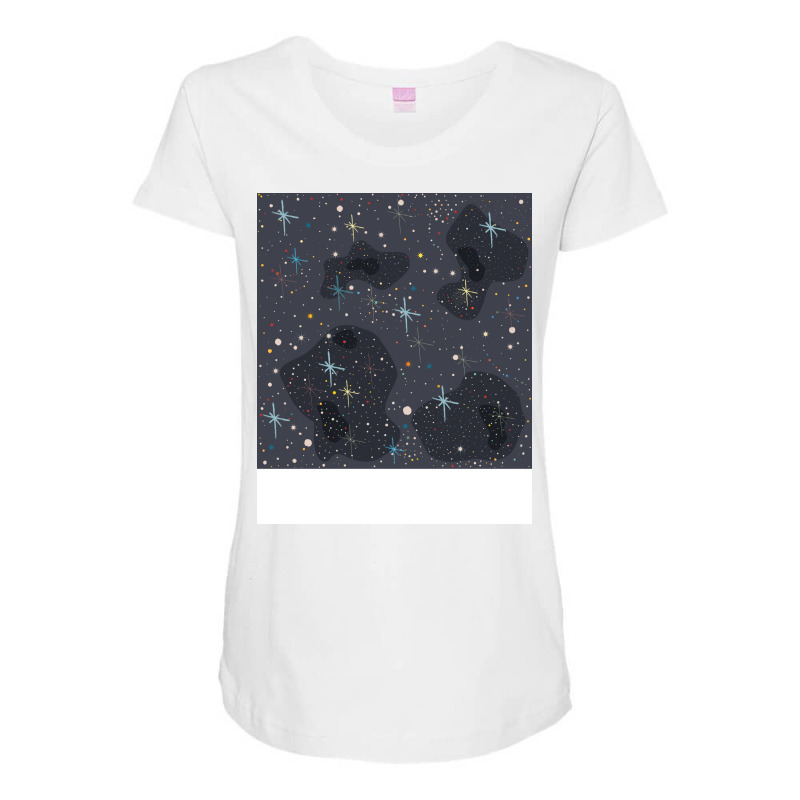 Space Music Maternity Scoop Neck T-shirt by tolebchihebk | Artistshot