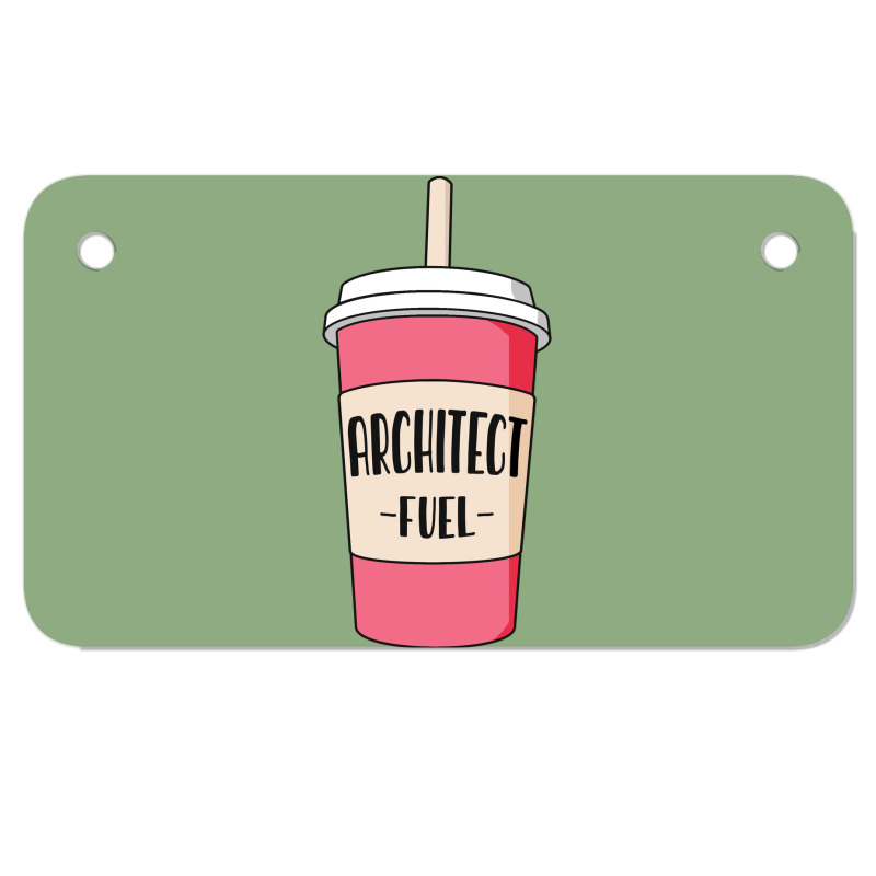 Architect Job Fuel 70s Motorcycle License Plate | Artistshot