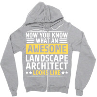 Funny Landscape Architect Trending Zipper Hoodie | Artistshot