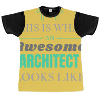 Architect Gift Red Graphic T-shirt | Artistshot