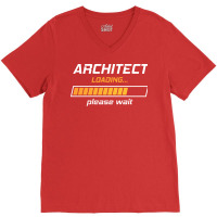 Architect Loading V-neck Tee | Artistshot