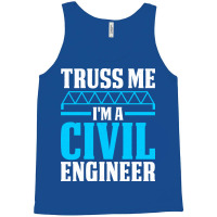 Funny Engineer Student Civil Engineering Gift Cool Tank Top | Artistshot