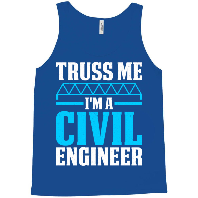 Funny Engineer Student Civil Engineering Gift Cool Tank Top | Artistshot