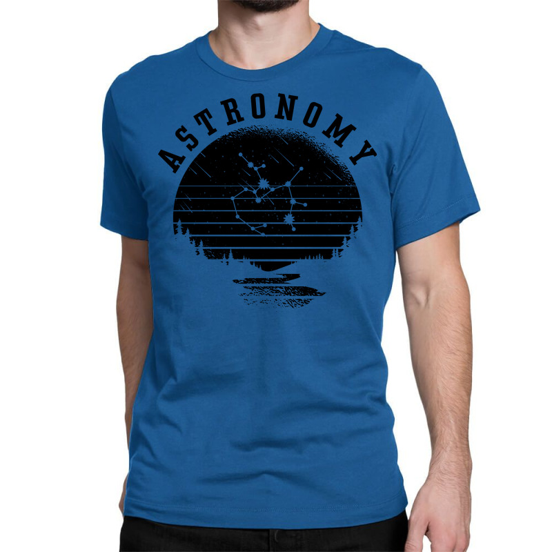 Astronomy Lovers Space Stars Universe Moon Planet Boy Classic T-shirt by thanetsadib | Artistshot