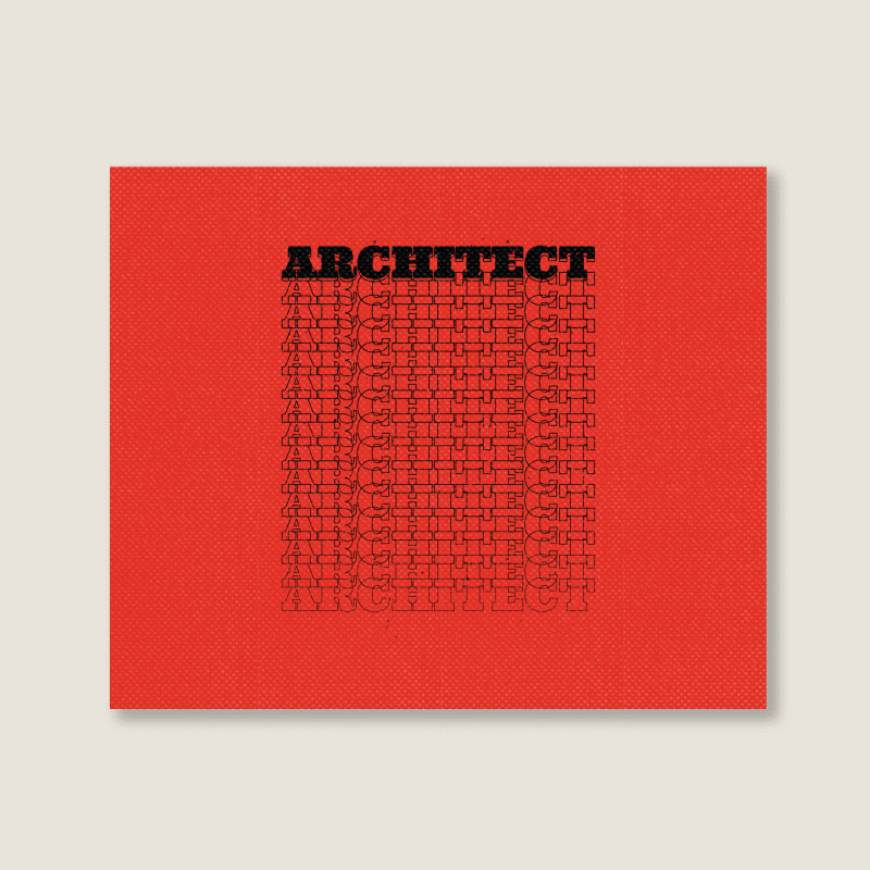 Architect Trending Hipster Landscape Canvas Print | Artistshot