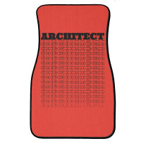 Architect Trending Hipster Front Car Mat | Artistshot