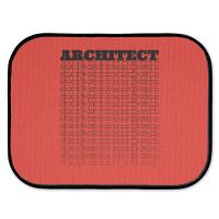 Architect Trending Hipster Rear Car Mat | Artistshot