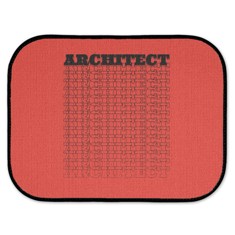 Architect Trending Hipster Rear Car Mat | Artistshot