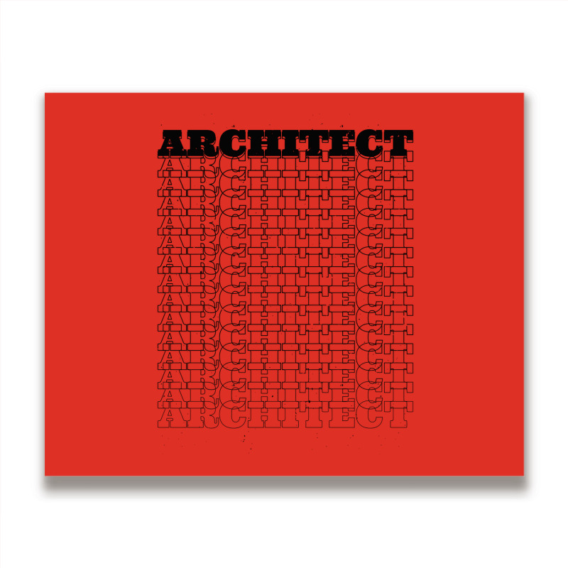 Architect Trending Hipster Metal Print Horizontal | Artistshot