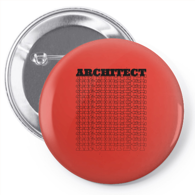 Architect Trending Hipster Pin-back Button | Artistshot