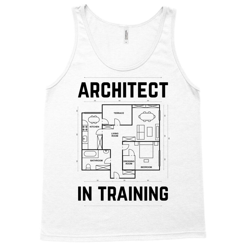 Architect In Training Aesthetic Tank Top | Artistshot