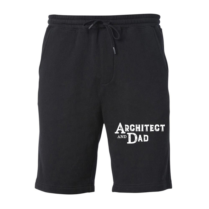 Architect And Dad Architecture Red Fleece Short | Artistshot