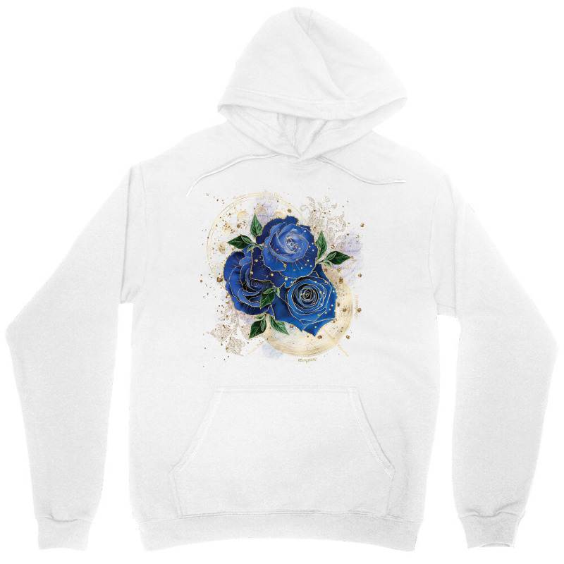 Girly Collage Midnight Blue Unisex Hoodie | Artistshot