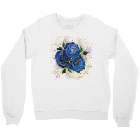 Girly Collage Midnight Blue Crewneck Sweatshirt | Artistshot