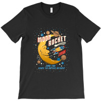 Moon Rocket Vintage T-shirt | Artistshot