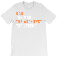 Dad Architect Legend Girl T-shirt | Artistshot