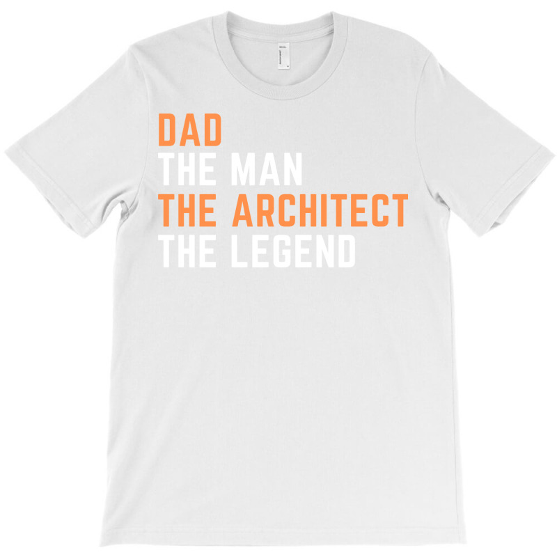 Dad Architect Legend Girl T-shirt | Artistshot