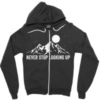 Astronomy Starry Sky Cosmos Cute Zipper Hoodie | Artistshot