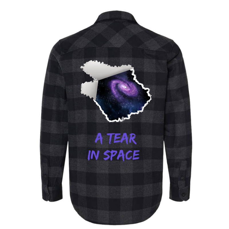 A Tear In Space Astronomy Aesthetic Flannel Shirt | Artistshot