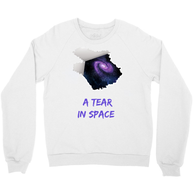 A Tear In Space Astronomy Aesthetic Crewneck Sweatshirt | Artistshot