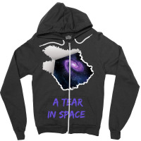 A Tear In Space Astronomy Aesthetic Zipper Hoodie | Artistshot