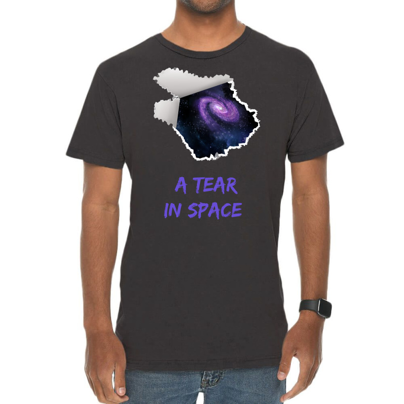 A Tear In Space Astronomy Aesthetic Vintage T-shirt | Artistshot