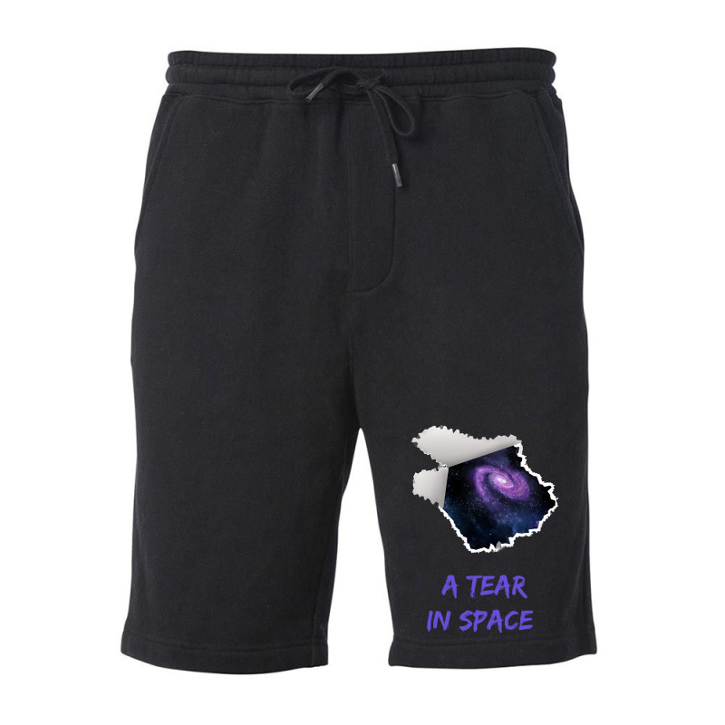 A Tear In Space Astronomy Aesthetic Fleece Short | Artistshot