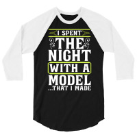 Architect Architects I Spent Night Architecture Funny 3/4 Sleeve Shirt | Artistshot