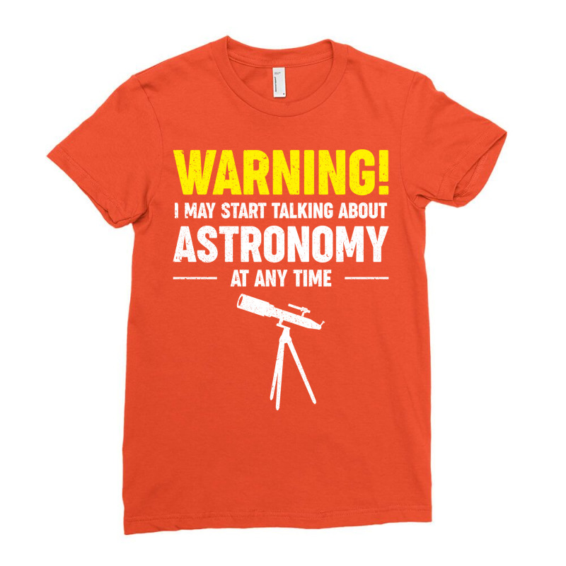 Astronomy I Space I Telescopic Motif Nostalgia Ladies Fitted T-Shirt by levishcrecerl | Artistshot