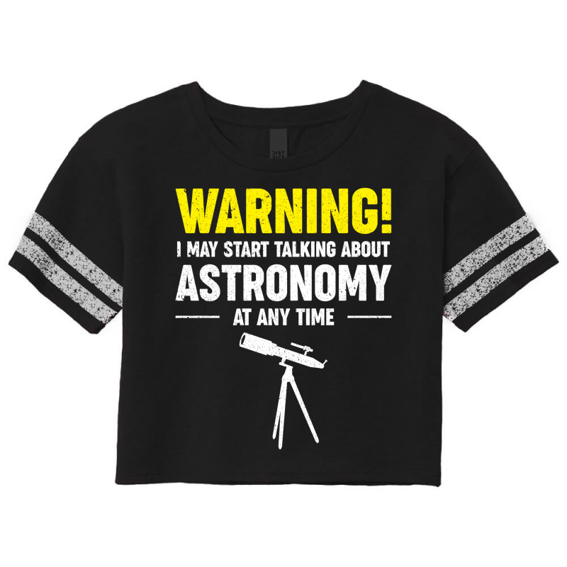 Astronomy I Space I Telescopic Motif Nostalgia Scorecard Crop Tee by levishcrecerl | Artistshot