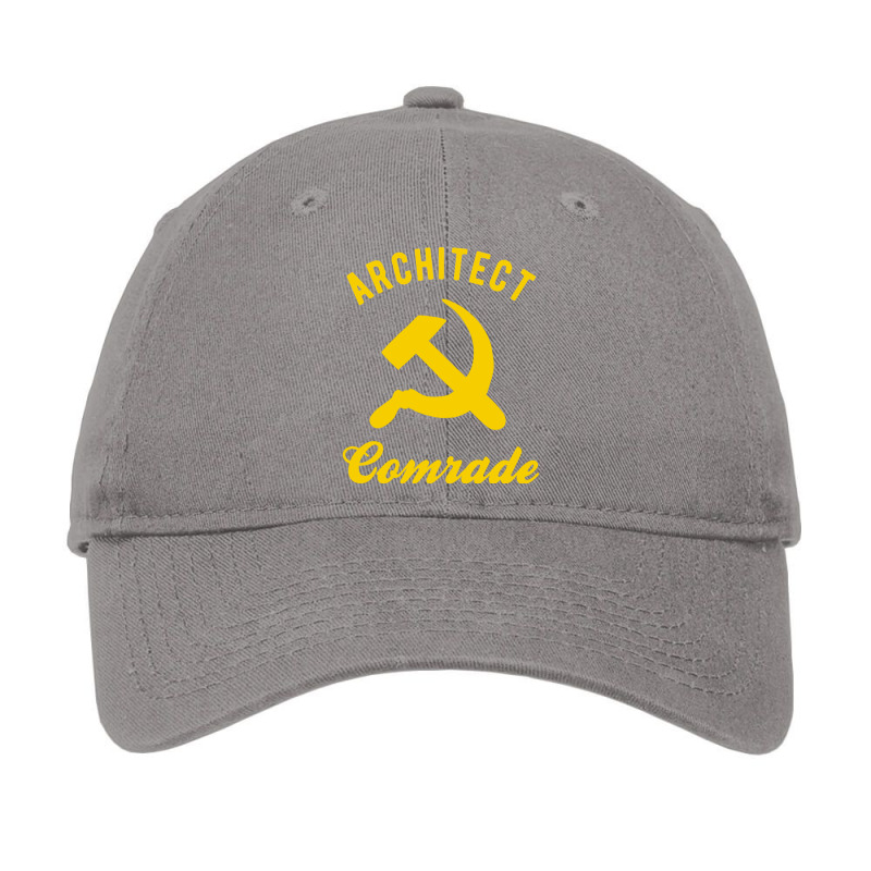 Communist Architect Architect Comrade Adjustable Cap | Artistshot