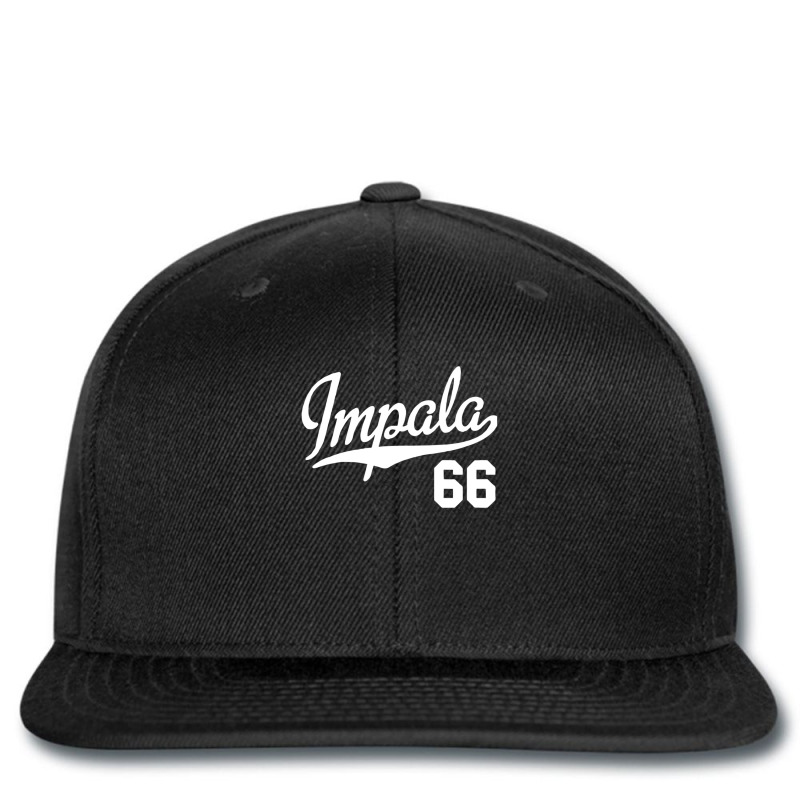 Impala 66 Script Tail 1966 Lowrider Classic Car S Printed Hat | Artistshot