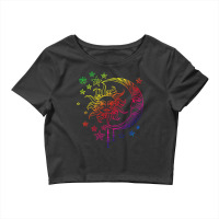 Astronomy Sun Moon Stars Crop Top | Artistshot