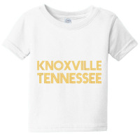 Knoxville Tennessee Vintage Gift Orange Knoxville Tennessee Tank Top Baby Tee | Artistshot