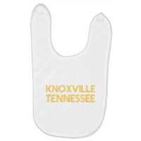 Knoxville Tennessee Vintage Gift Orange Knoxville Tennessee Tank Top Baby Bibs | Artistshot