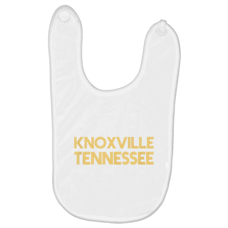 Knoxville Tennessee Vintage Gift Orange Knoxville Tennessee Tank Top Baby Bibs by chomibe | Artistshot