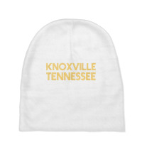 Knoxville Tennessee Vintage Gift Orange Knoxville Tennessee Tank Top Baby Beanies | Artistshot