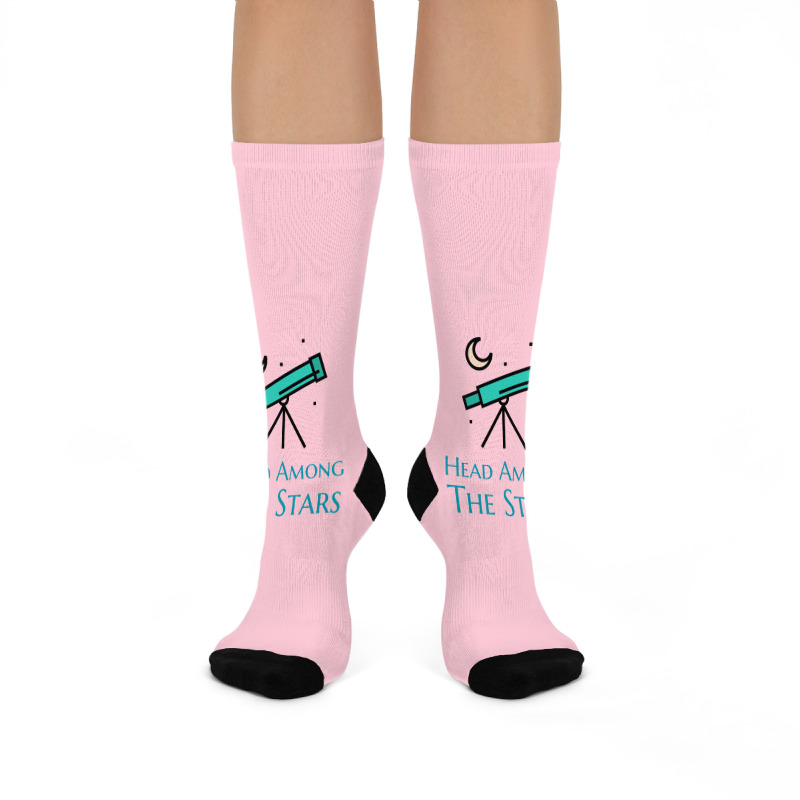 Head Among The Stars Trending Crew Socks | Artistshot