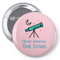 Head Among The Stars Trending Pin-back Button | Artistshot