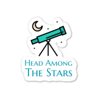 Head Among The Stars Trending Sticker | Artistshot