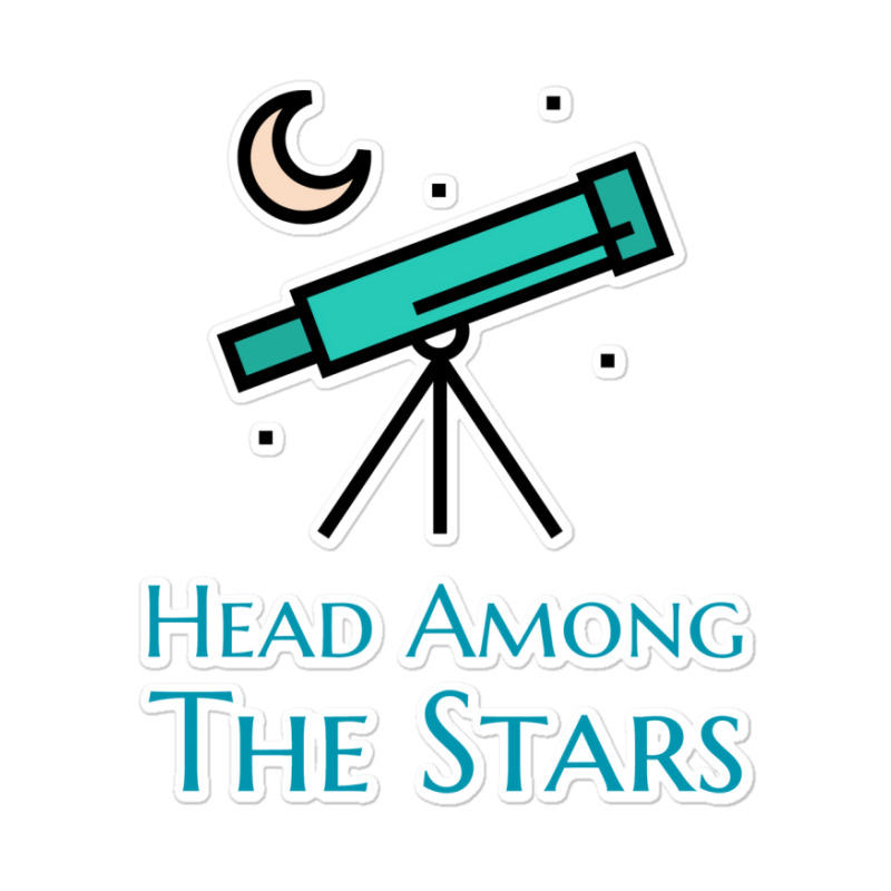 Head Among The Stars Trending Sticker | Artistshot