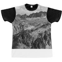 Black And White Landscape Girl Graphic T-shirt | Artistshot