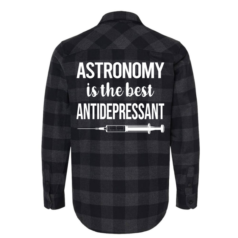 Antidepressant Astronomy Green Flannel Shirt | Artistshot