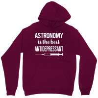 Antidepressant Astronomy Green Unisex Hoodie | Artistshot